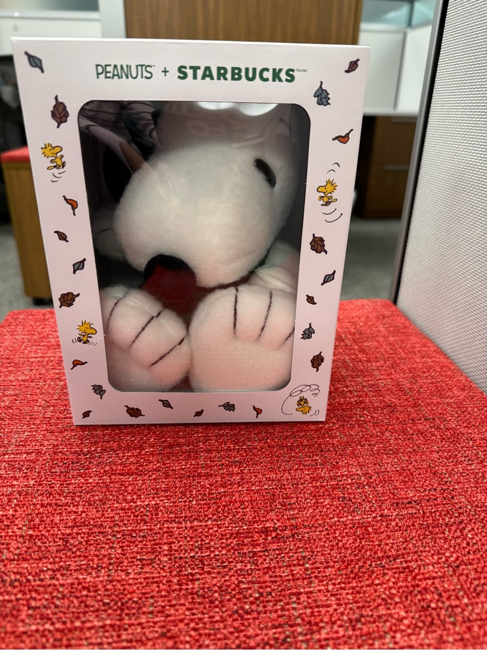 NWT… Starbucks snoopy stuff plush animal.